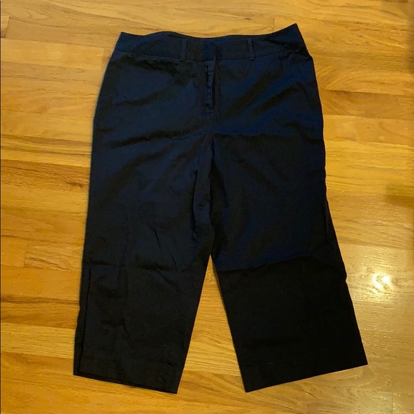 Apostrophe Pants - Navy Blue Cropped Pants